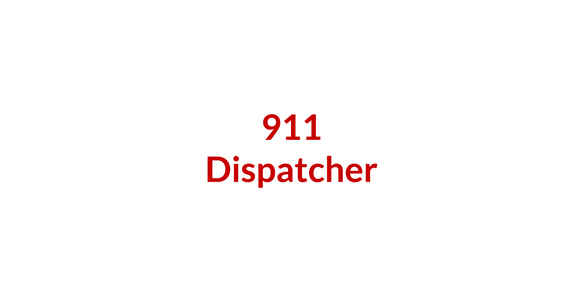 911 Dispatcher Jobs | 911 Operator Jobs | Jobs in 911 Dispatch