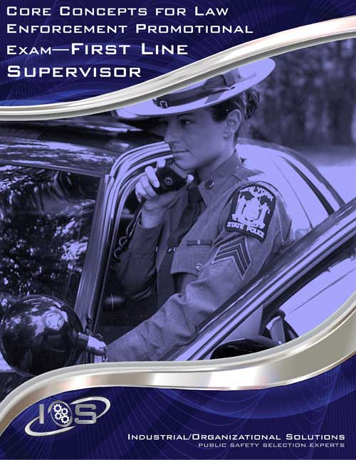 image for the core concepts law enforcement promotional exam