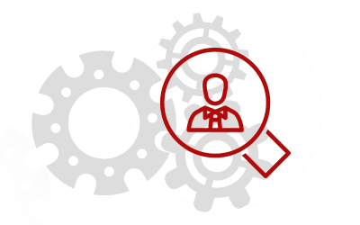 Icon to represent FAQs for 911 dispatch candidates