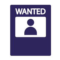 wanted_icon_study_guide dark blue wanted icon corrections study guide